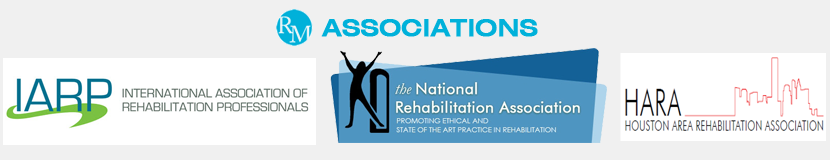 Rehabilitation Professionals Associations, Rapant-McElroy & Associates, Houston, Humble, Kingwood Texas.